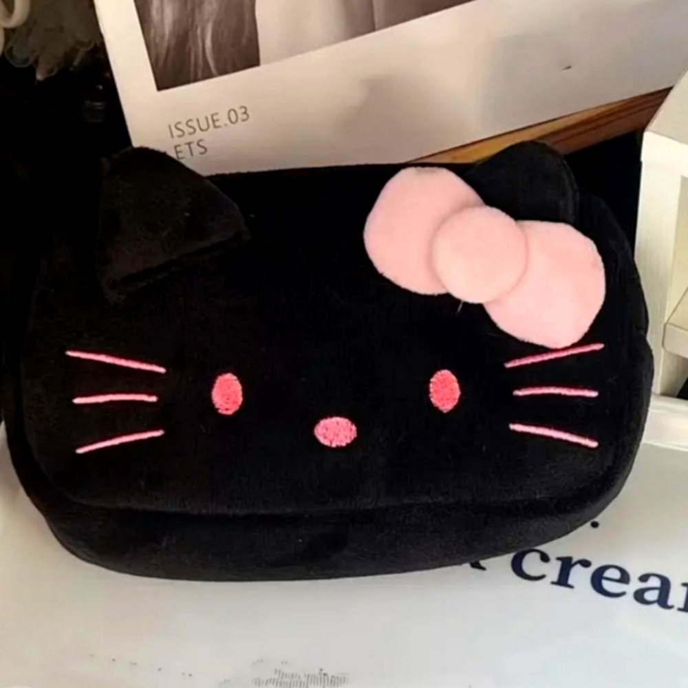Hello Kitty Black Storage  Bag NEW